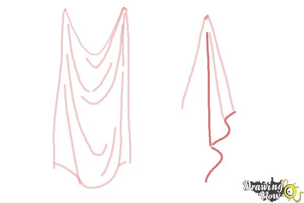 How to Draw Clothing Folds - Step 7