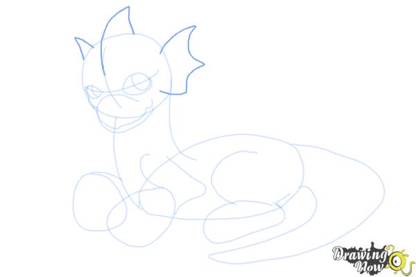 How to Draw a Dragon Easy - Step 8