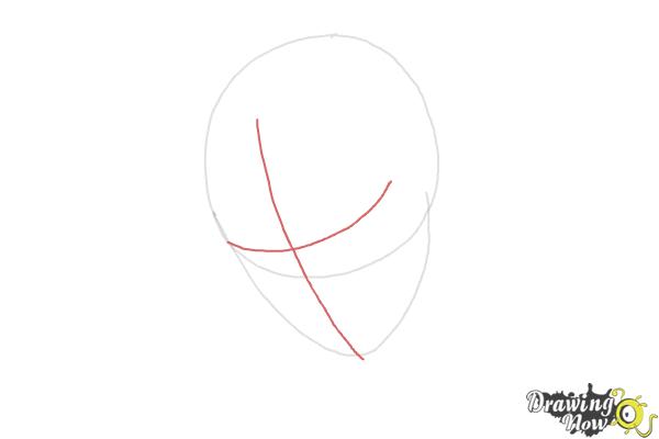 How to Draw an Emo Boy - Step 3 How to Draw an Emo Boy - Step 3