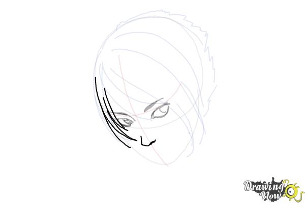 How to Draw an Emo Boy - Step 7 How to Draw an Emo Boy - Step 7