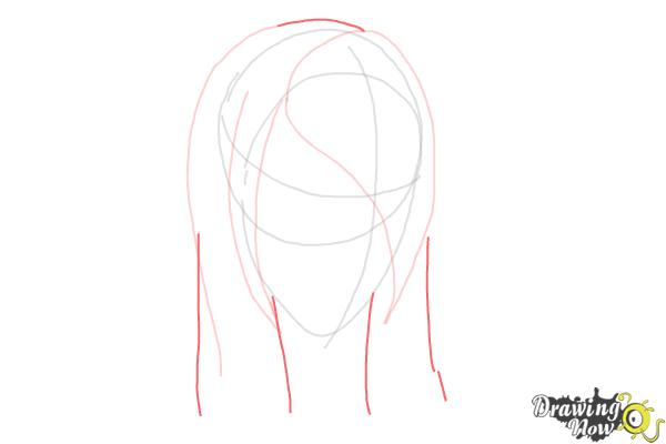 How to Draw Emo Hair - Step 5