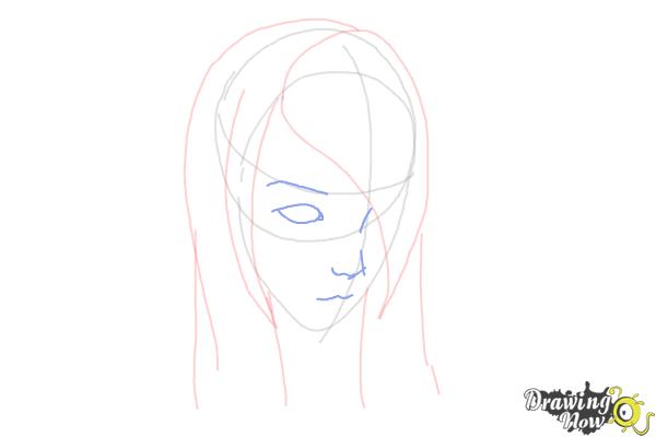 How to Draw Emo Hair - Step 6