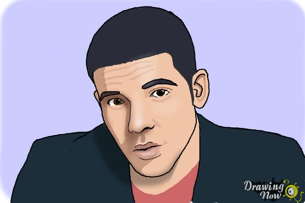 How to Draw Drake - Step 11