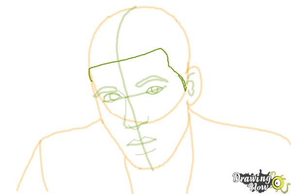How to Draw Drake - Step 9