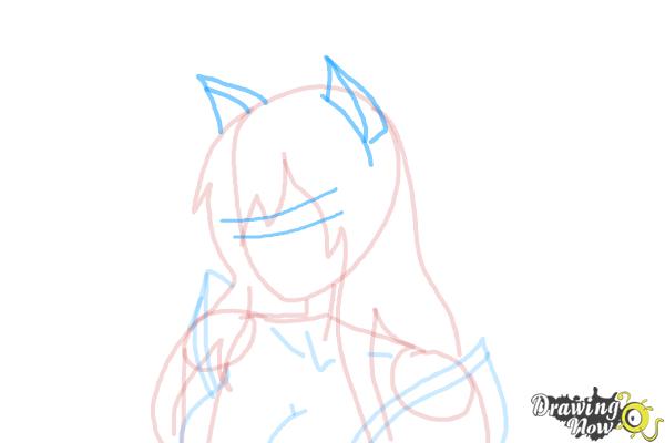 How to Draw Ahri - Step 7