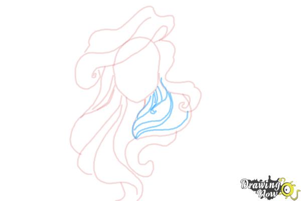 How to Draw Hair - Step 6