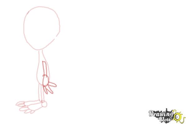 How to Draw Aliens - Step 4 How to Draw Aliens - Step 4
