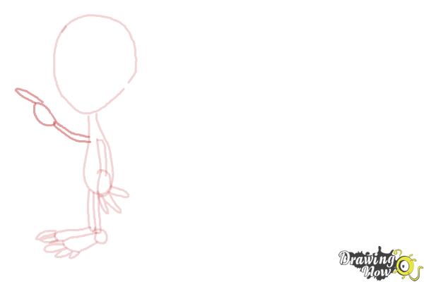 How to Draw Aliens - Step 5 How to Draw Aliens - Step 5