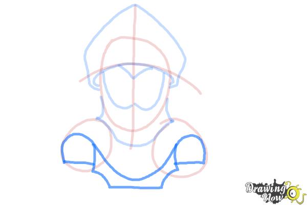 How to Draw Armor - Step 7