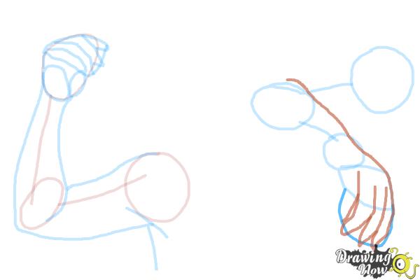 How to Draw Arms - Step 9