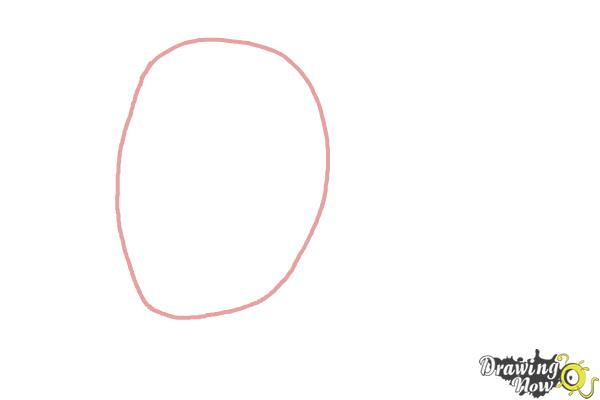 How to Draw Audrey Hepburn - Step 1 How to Draw Audrey Hepburn - Step 1