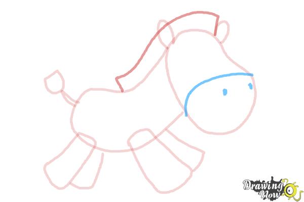How to Draw a Zebra For Kids - Step 7