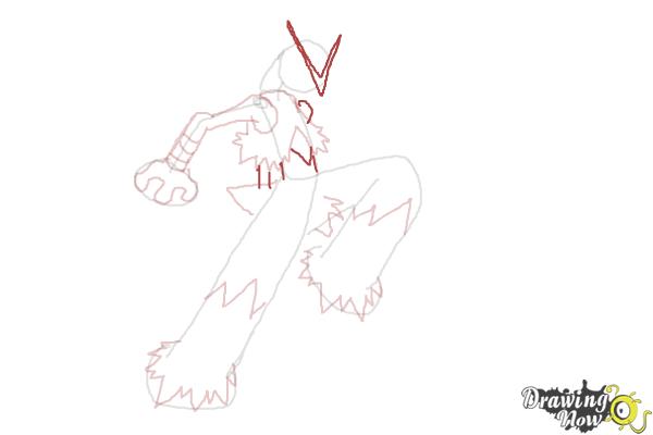 How to Draw Mega Blaziken from Pokemon - Step 10