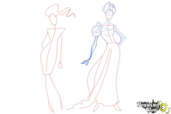 How to Draw Fashion Sketches - Step 13