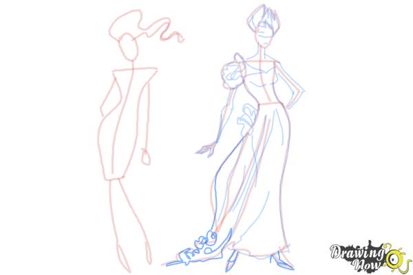 How to Draw Fashion Sketches - Step 15