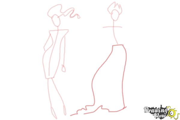 How to Draw Fashion Sketches - Step 7