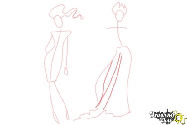 How to Draw Fashion Sketches - Step 8