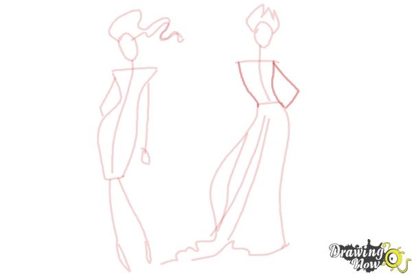 How to Draw Fashion Sketches - Step 9