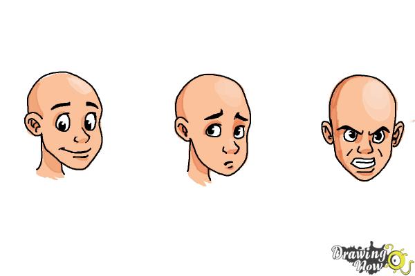 How to Draw Facial Expressions - Step 18