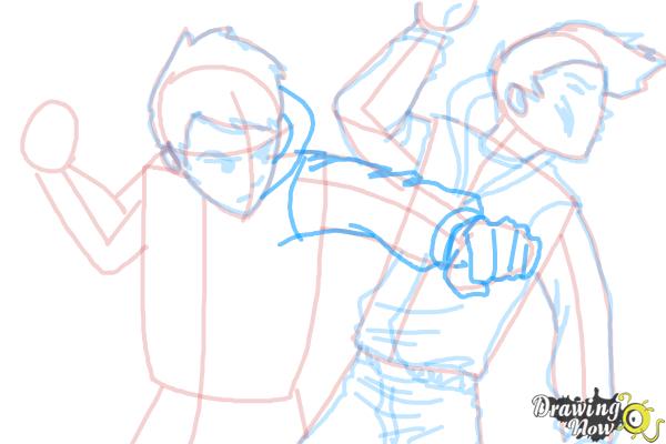 Step 3 Anime Action Scenes & Manga Poses Drawing Tutorial - How to Draw  Step by Step Drawing Tutorials