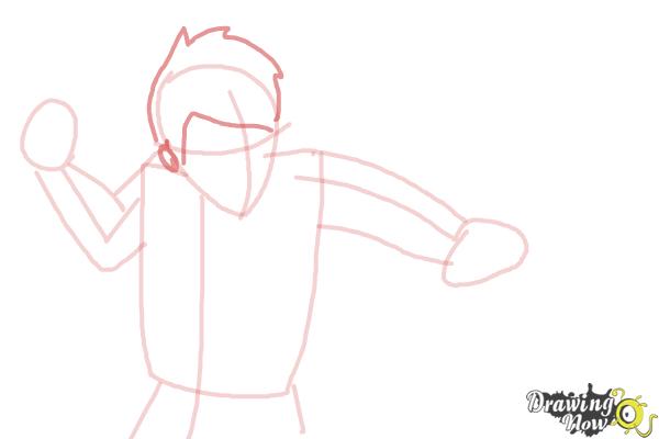 How to Draw a Fight Scene - Step 7