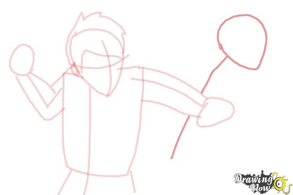 How to Draw a Fight Scene - Step 8
