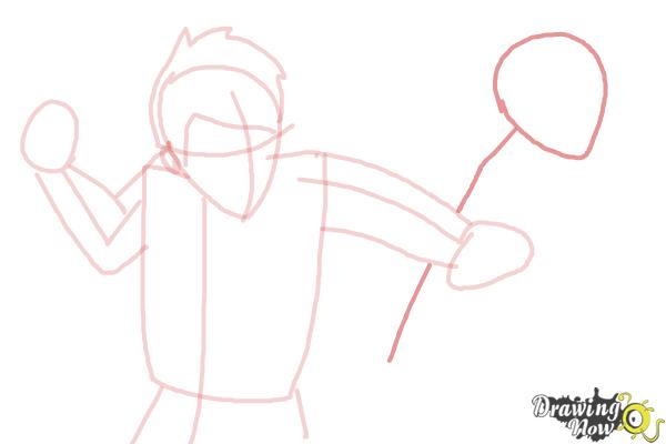 How to Draw a Fight Scene - Step 8 How to Draw a Fight Scene - Step 8