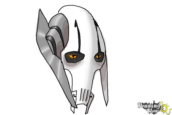 How to Draw General Grievous - Step 10