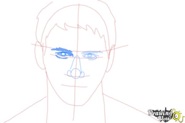 How to Draw Messi - Step 8