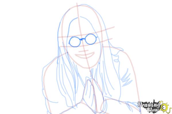 How to Draw Ozzy, Ozzy Osbourne - Step 11