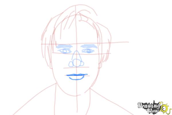 How to Draw Pewdiepie - Step 10