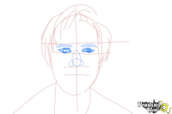 How to Draw Pewdiepie - Step 9