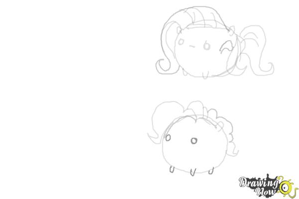 How to Draw My Little Pony Characters, Kawaii - Step 10 How to Draw My Little Pony Characters, Kawaii - Step 10