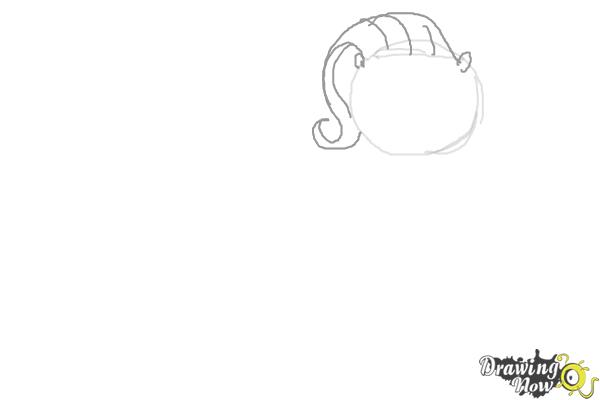How to Draw My Little Pony Characters, Kawaii - Step 3 How to Draw My Little Pony Characters, Kawaii - Step 3
