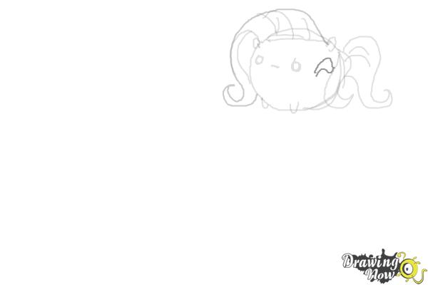 How to Draw My Little Pony Characters, Kawaii - Step 6 How to Draw My Little Pony Characters, Kawaii - Step 6
