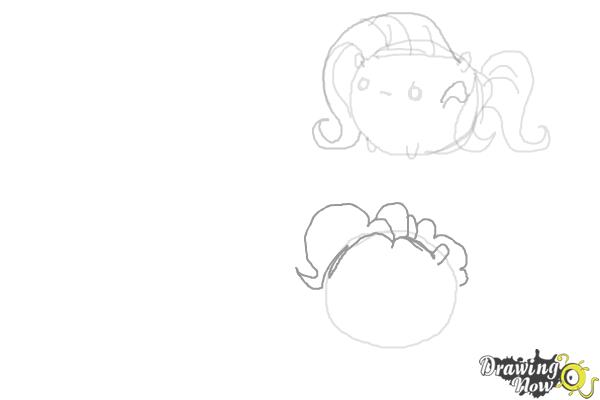 How to Draw My Little Pony Characters, Kawaii - Step 8 How to Draw My Little Pony Characters, Kawaii - Step 8