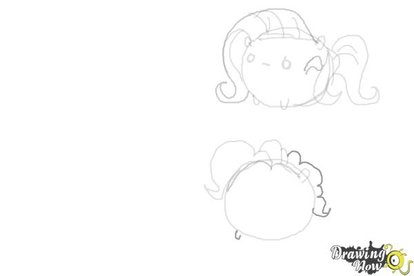 How to Draw My Little Pony Characters, Kawaii - Step 9 How to Draw My Little Pony Characters, Kawaii - Step 9