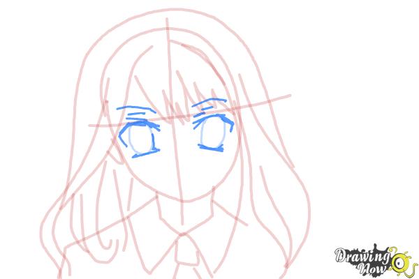 How to Draw Hermione Granger, Manga - Step 10