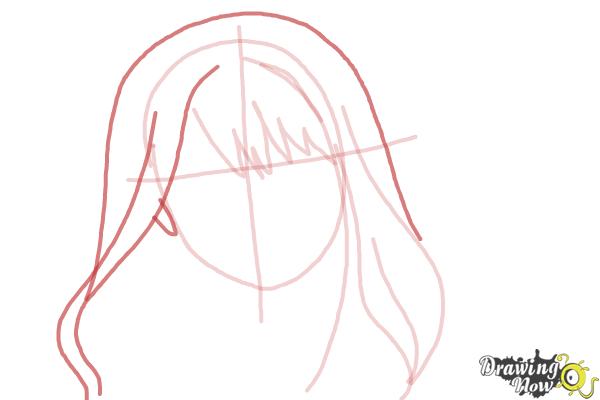 How to Draw Hermione Granger, Manga - Step 5