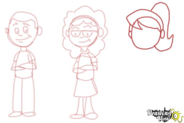 How to Draw Cartoon People - DrawingNow