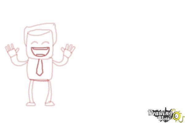 How to Draw People For Kids - Step 8