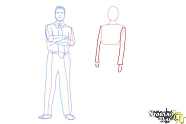 How to Draw Real People - Step 11 How to Draw Real People - Step 11