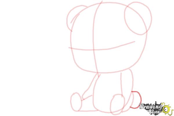 How to Draw a Panda For Kids - Step 8