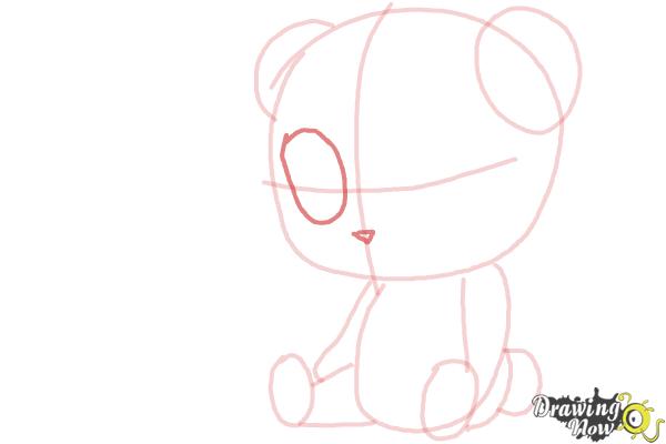 How to Draw a Panda For Kids - Step 9