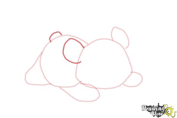 How to Draw a Baby Panda - Step 6