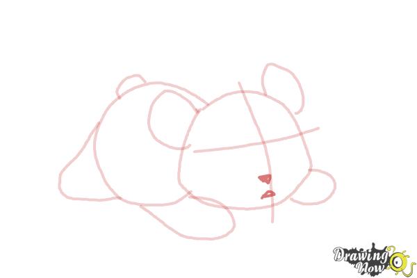 How to Draw a Baby Panda - Step 8