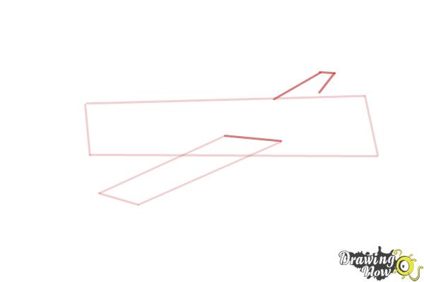 How to Draw a Jet Plane - DrawingNow