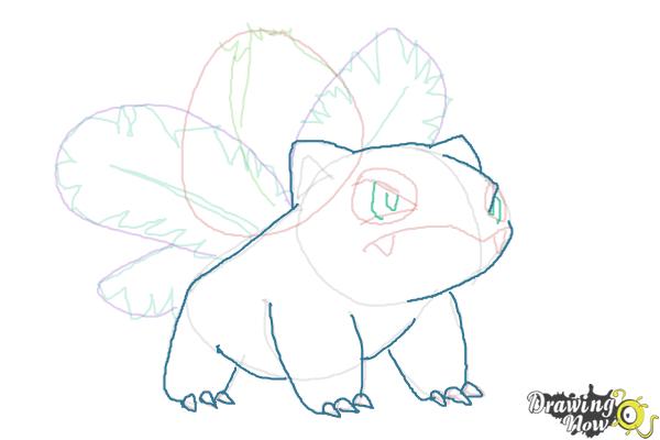 How to Draw Ivysaur - Step 13