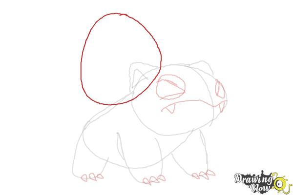 How to Draw Ivysaur - Step 8