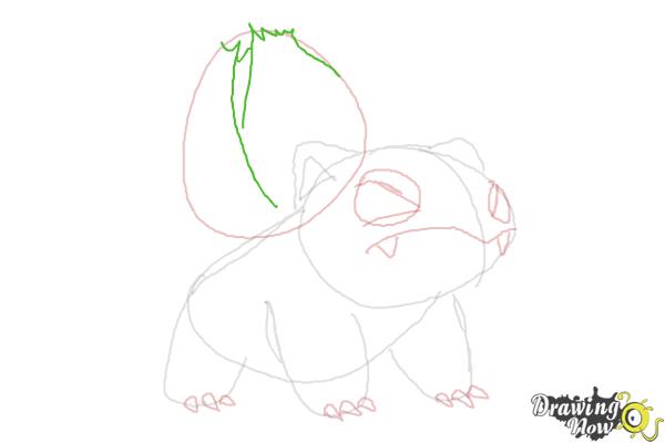 How to Draw Ivysaur - Step 9